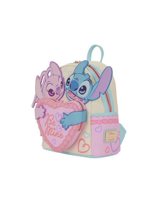 Loungefly - Stitch & Angel "Be Mine" Backpack