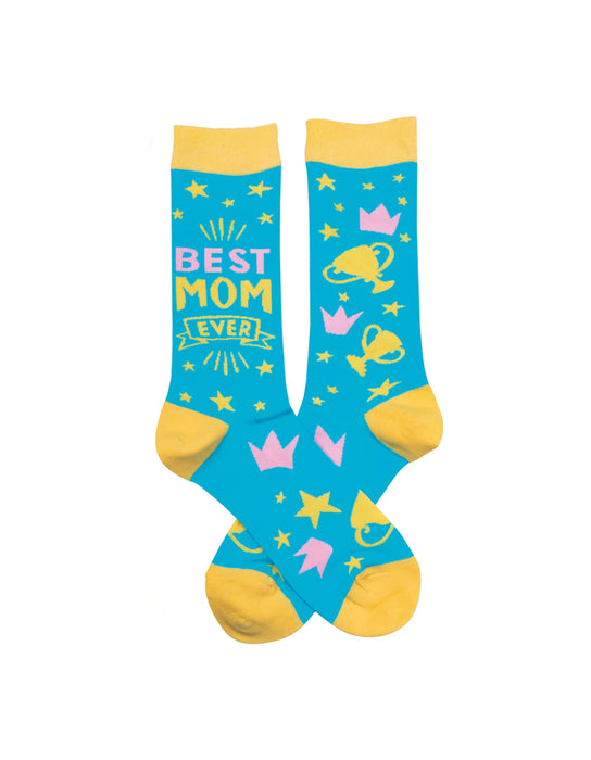 Primitives by Kathy - "Best Mom Ever" Women's Socks