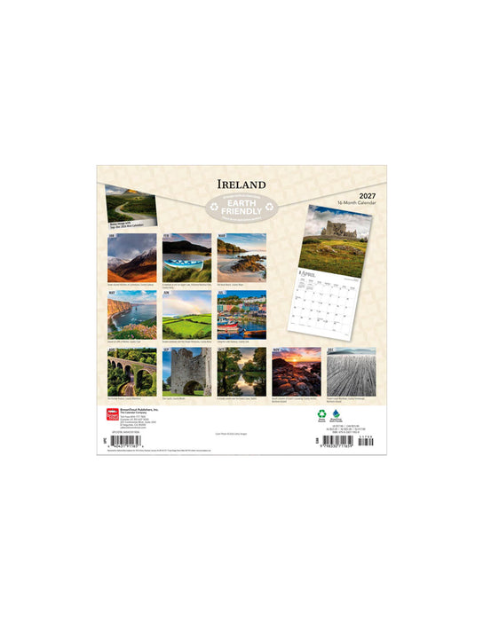 Ireland - Calendrier 2027 (Anglais)