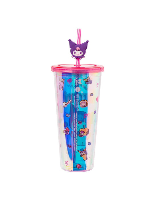 Sanrio - Gobelet en paille Kuromi