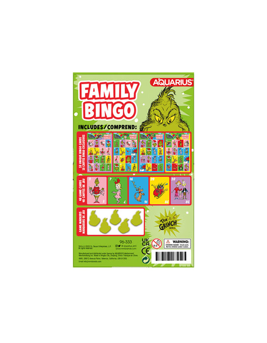 The Grinch - Family Bingo