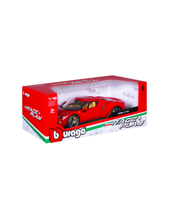 Bburago - Ferrari 296 GTB 1:18 (Race + Play)