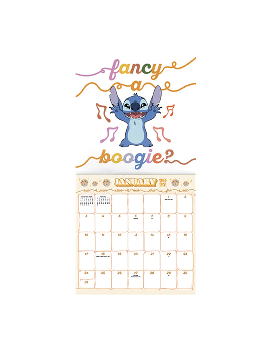Lilo & Stitch - Calendrier 2026-27 (Anglais)