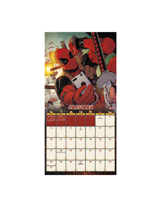 Deadpool - Calendrier 2026-27 (Anglais)