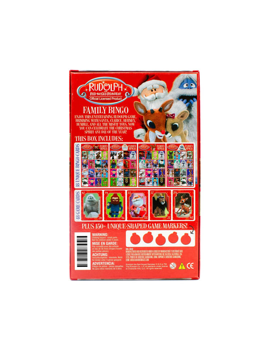 Rudolph The Red Nose Reindeer - Family Bingo