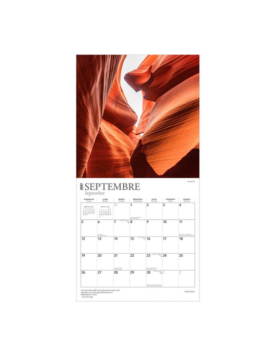 Inspiration - Calendrier 2027 (Français)