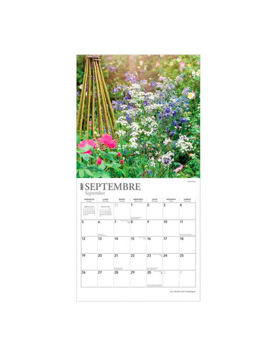 Les Jardins - Calendrier 2027 (Français)