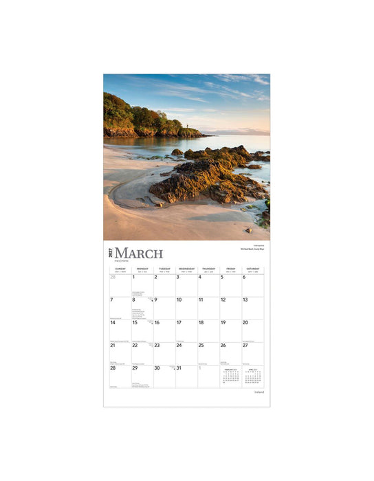 Ireland - Calendrier 2027 (Anglais)