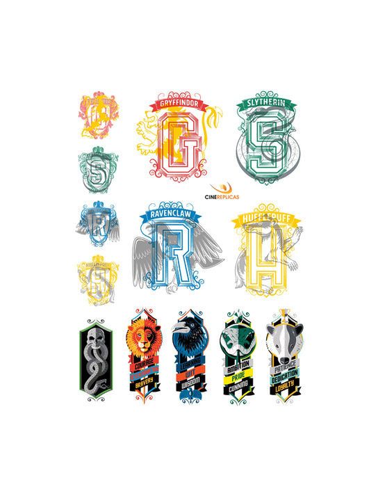Harry Potter - Autocollants (Ensemble en 55 pièces)