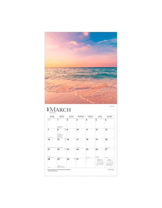 Motivation - 2027 Calendar (English)