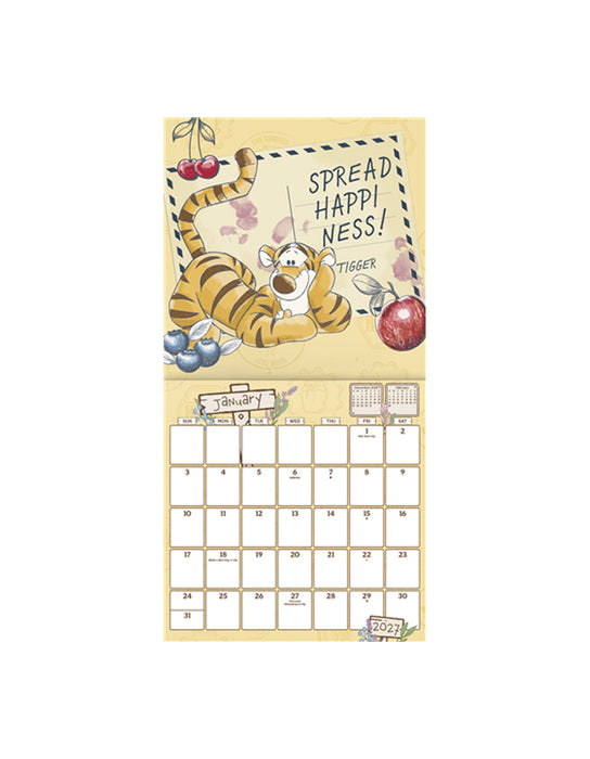 Winnie L'ourson - Calendrier 2026-27 (Anglais)
