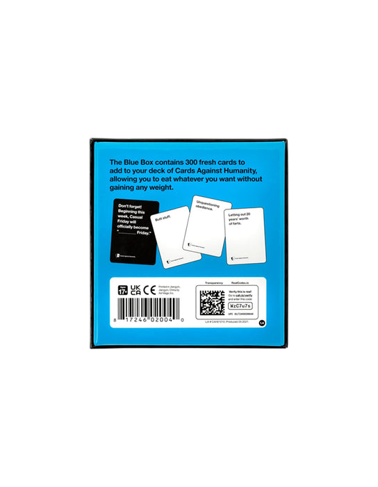 Cards Against Humanity - Blue Box (Extension de 300 cartes)
