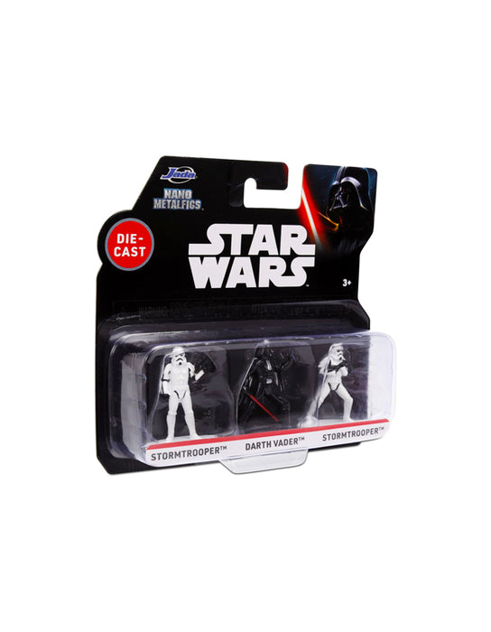 Star Wars - Die-cast de Stormtrooper (x2) et Darth Vader