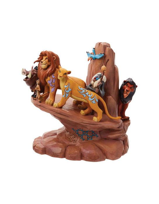 Disney Traditions - Statue de Le Roi lion « Rocher de la fierté »