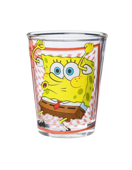 Spongebob Squarepants - Ensemble de verrerie (Carrés à carreaux)