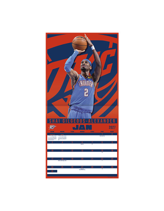 NBA - Calendrier de Superstars 2026-27 (Anglais)