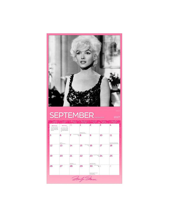 Marilyn Monroe - Calendrier 2027 (Bilingue)