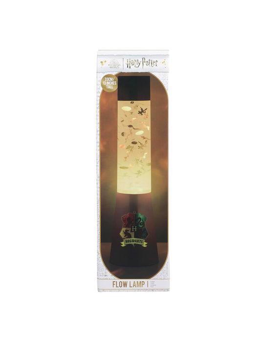 Harry Potter -  Lampe à lave pailletée Hogwarts