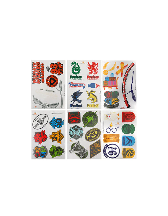 Harry Potter - Autocollants de bagages (Ensemble en 36 pièces)