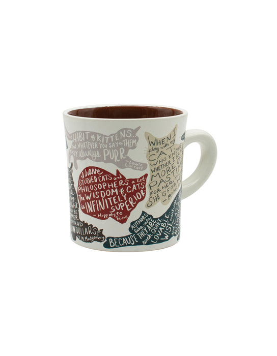 Literary Cat Mug