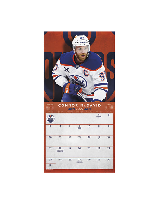 NHL - Calendrier de Superstars 2026-27 (Bilingue)