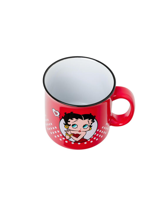 Betty Boop - Camper Mug (Polka Dot Pattern)