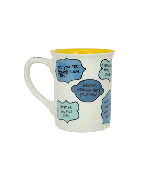 "Get Well" Greeting Card Mug