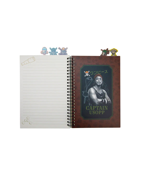 One Piece - Tabbed Notebook (Straw Hat Pirates)