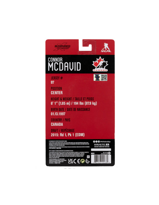 McFarlane's SportsPicks - Connor McDavid Figure (Canada Hockey)