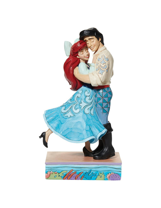 Disney Traditions - Statue de La Petite Sirène « Deux mondes unis »