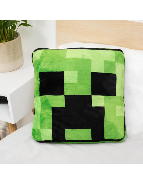 Minecraft - Couverture de coussin Creeper