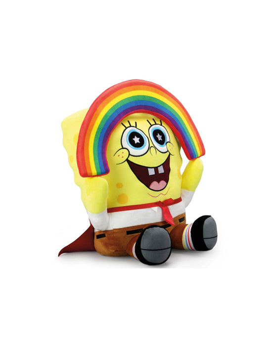 Peluche de Spongebob (avec arc-en-ciel)