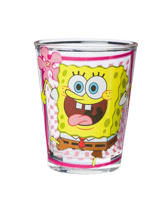 Spongebob Squarepants - Ensemble de verrerie (Carrés à carreaux)