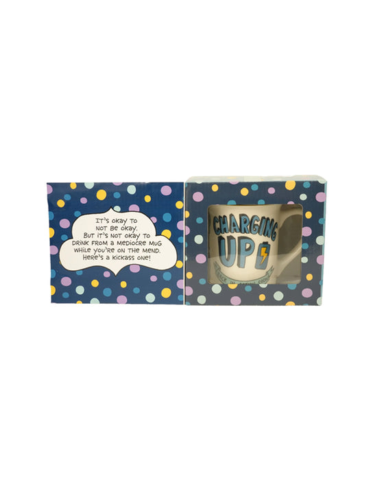 "Get Well" Greeting Card Mug