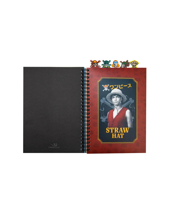 One Piece - Tabbed Notebook (Straw Hat Pirates)
