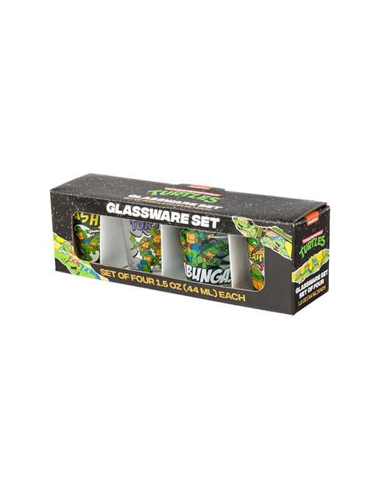Teenage Mutant Ninja Turtles - Glassware Set (Comic Book Style)