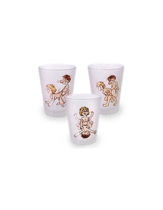 6 verres à shot de Kamasutra