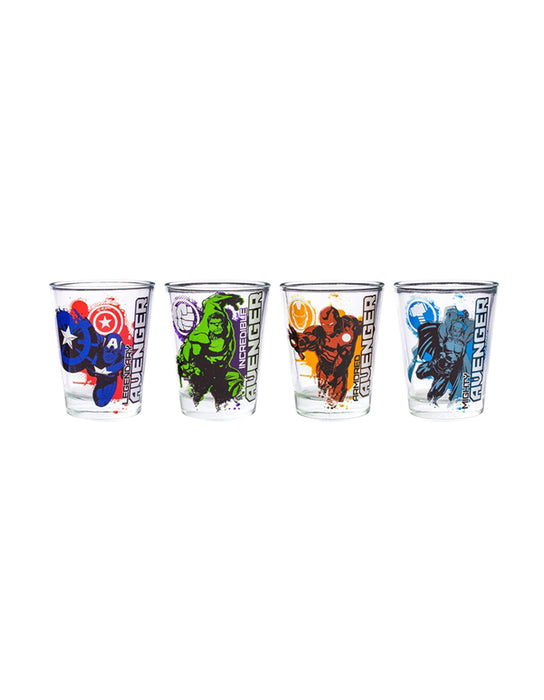 Marvel - Ensemble verrerie de Avengers