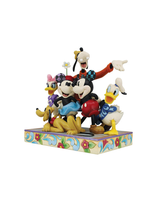 Disney Traditions - Mickey Mouse and Friends "Pals Forever" Statue
