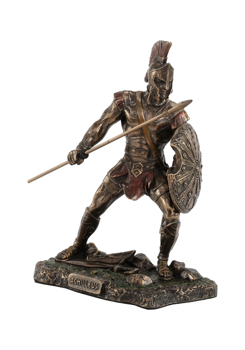 Unicorn Studio Inc. | Statue de Achilles (Avec lance et épée)