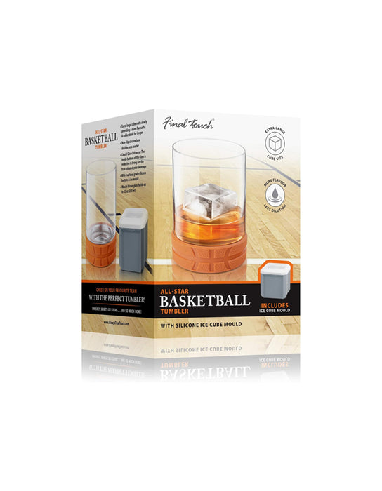 Final Touch - Verre de basketball (avec moule à glace)