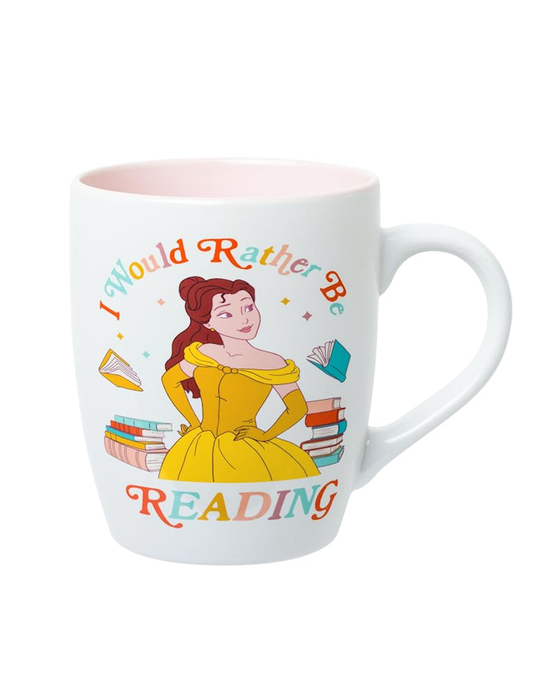 La Belle et la Bête - << I Would Rather Be Reading >> Tasse