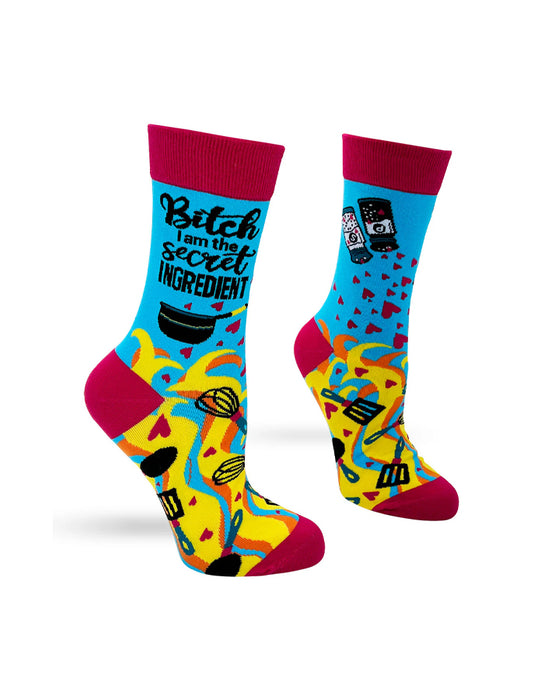 "B*tch I am The Secret Ingredient" Chaussettes pour femmes