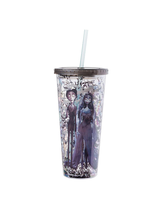 The Corpse Bride - Emily and Victor Straw Cup