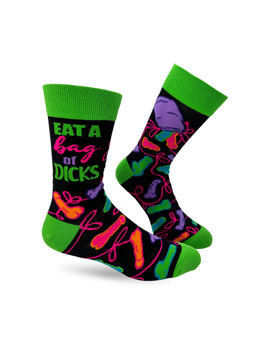 "Eat A Bag Of Dicks" Chaussettes pour hommes