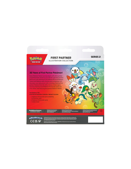 Pokémon - Boîte de collection illustration First Partner Anglais (Série 2)