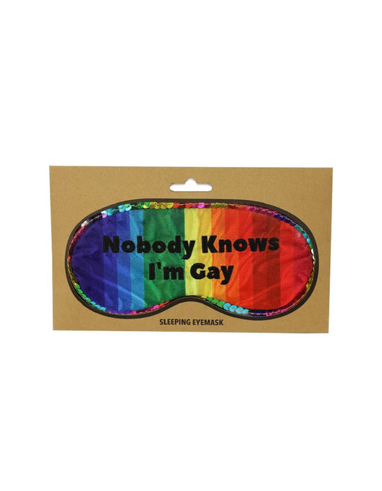 Nobody Knows I’m Gay Eyemask