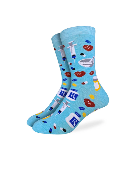 Chaussettes de pharmacien pour hommes