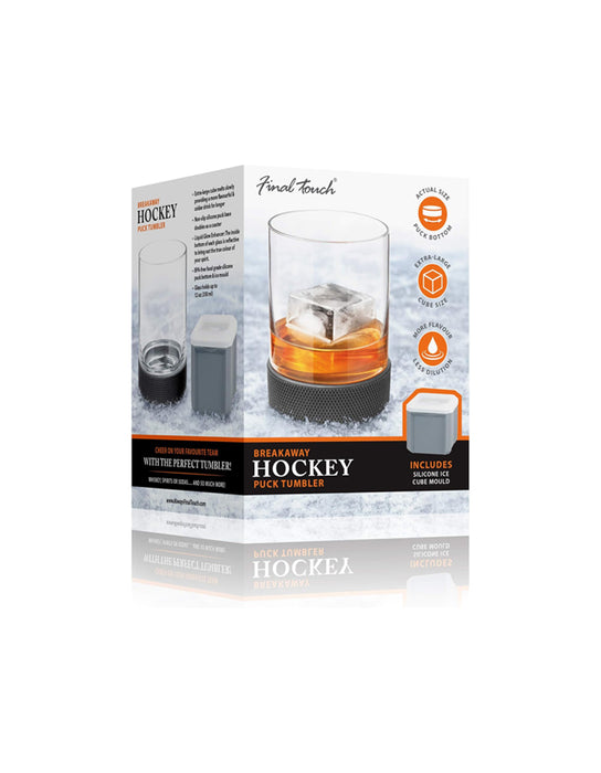 Final Touch - Verre de hockey (avec moule à glace)