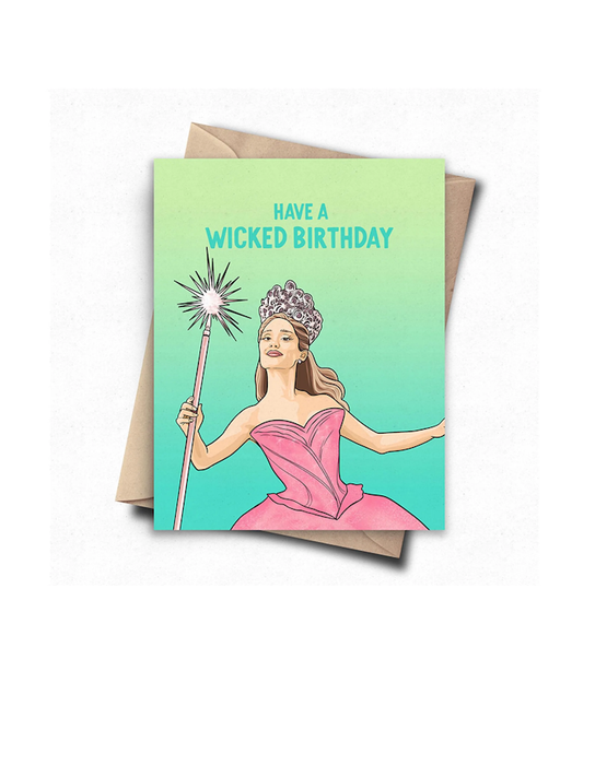 Carte d'anniversaire Wicked « Have A Wicked Birthday »
